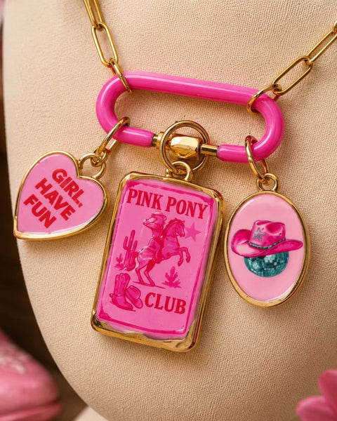 DIY Interchangeable Charm Necklace
