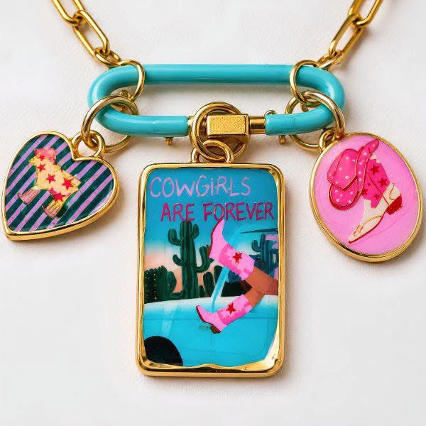DIY Interchangeable Charm Necklace