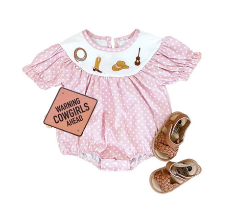Rodeo Smocked Romper