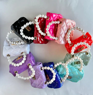 Jelly Purses with Bling Keyring