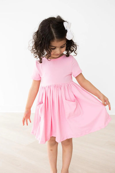 Bubblegum Pocket Twirl Dress