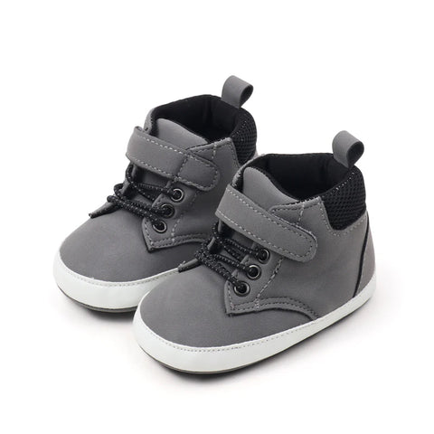 Gray Baby Shoes