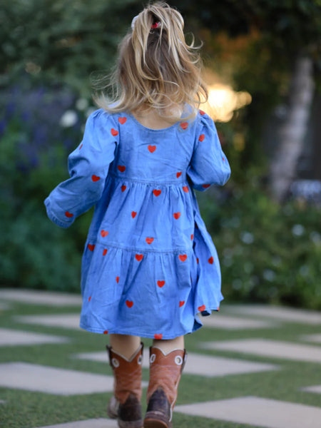 Denim Heart Dress