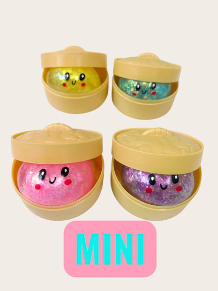 Mini Glitter Dumpling Squishie