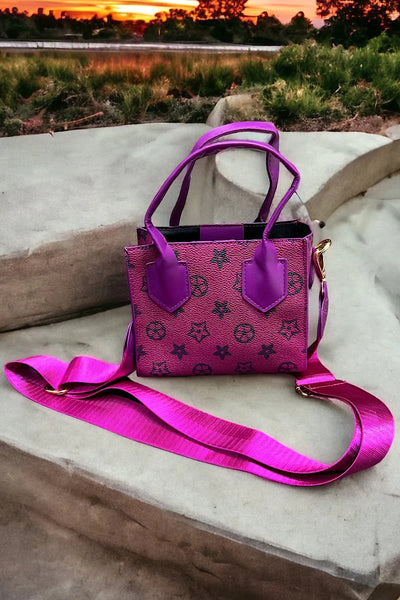 Starred Tote Purse