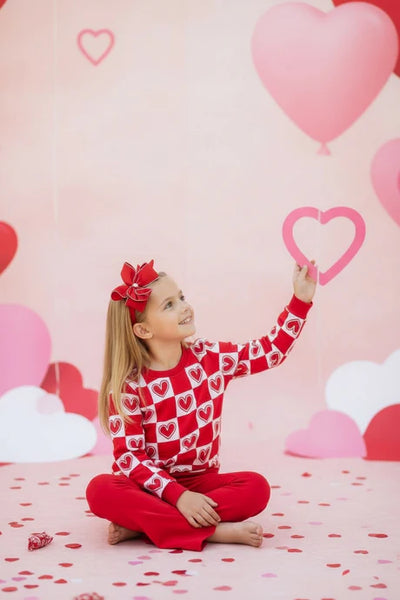 Heart Checker Bells Legging Set