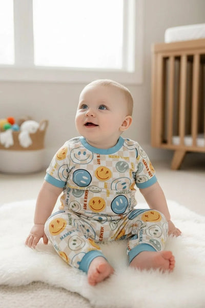 Mama's Boy Smile Romper