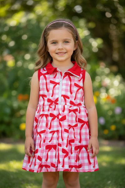 Coquette Gingham Skort Dress