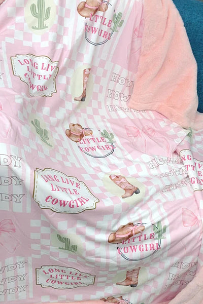 Little Cowgirl Blanket
