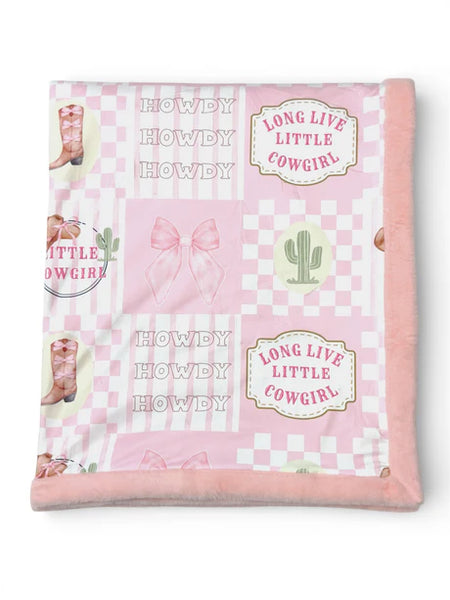 Little Cowgirl Blanket