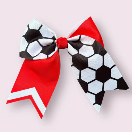 Soccer Hair Bows