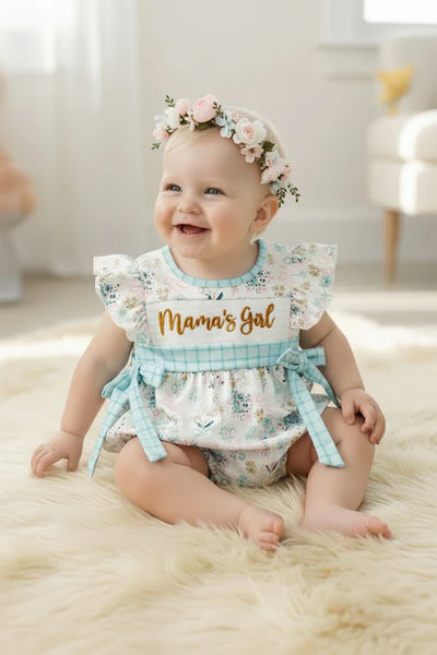 Mama's Girl Floral Romper