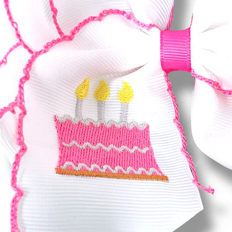 Birthday Cake Hair Bow