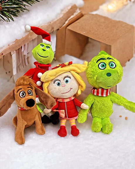 Santa Grinch Plush