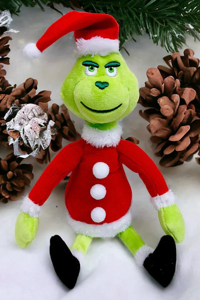 Santa Grinch Plush