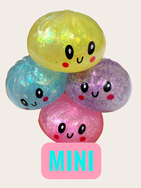 Mini Glitter Dumpling Squishie