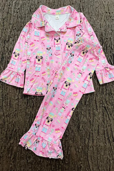 Pink Nutcracker PJ Set