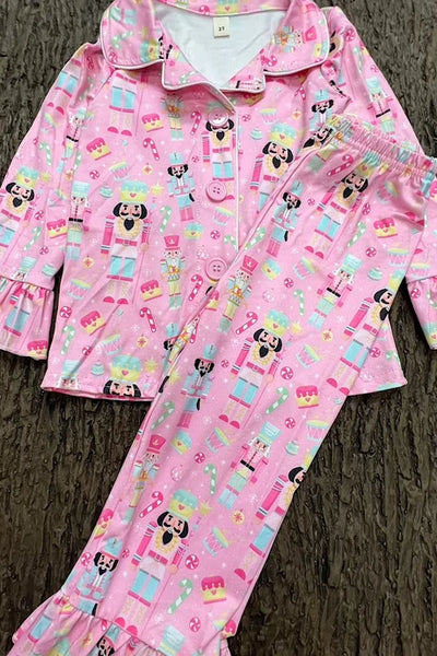 Pink Nutcracker PJ Set