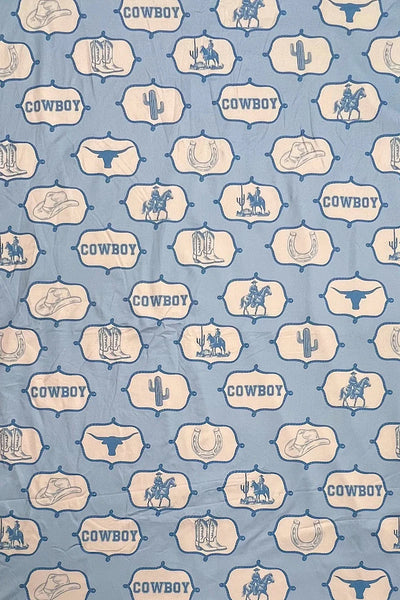 Western Cowboy Blanket