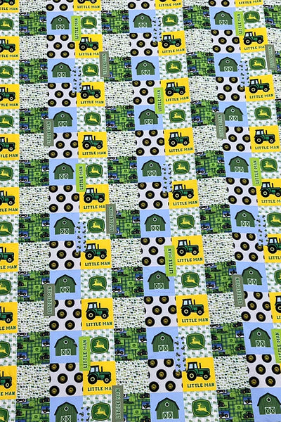 Little Man Tractor Romper