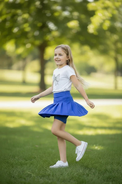 Athletic Pleaded Skort