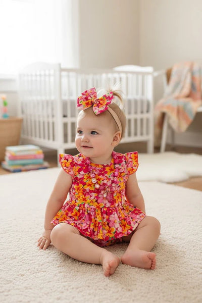 Floral Twirl Bodysuit