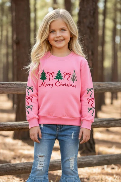 Merry Christmas Bow Sweater