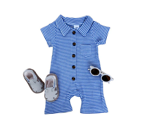 Charlie Striped Romper