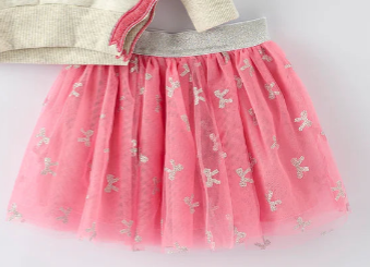 Bow Glitter Tutu Skirt