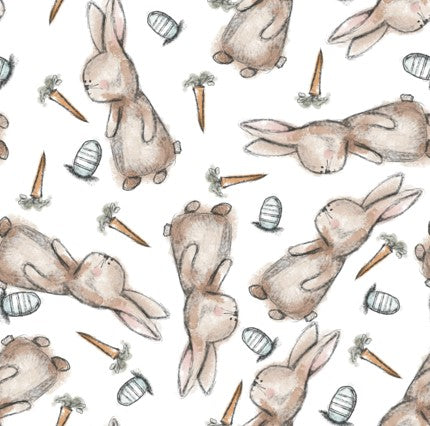Sketchy Bunny Zippie by JAZ