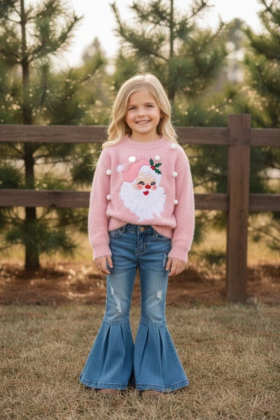 Santa Pom Pom Sweater