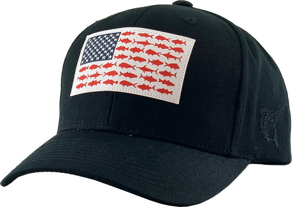 USA Flag Fish Hat