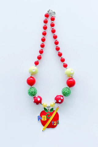 ABC 123 Bubble Necklace