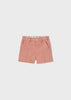 Peach Dressy Bermuda Shorts