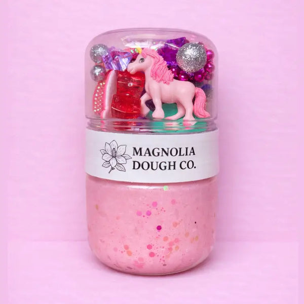 Unicorn Sensory Play Dough Jar