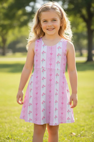 Vine of Hearts & Bows Skort Dress