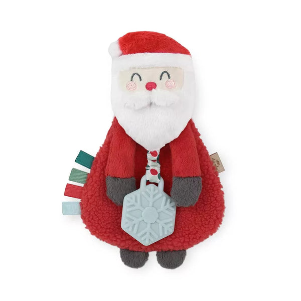 Itzy Ritzy Itzy Lovey Santa Plush Teether