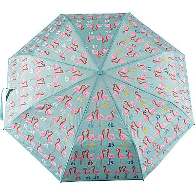 Flamingo Colour Changing Umbrella