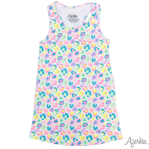 Izzy Neon Leopard Tennis Dress & Shorts Set