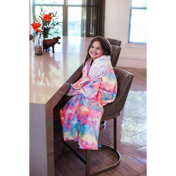 Glow in the Dark Plush Flannel Blanket