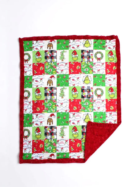 Grinch Theme Blanket