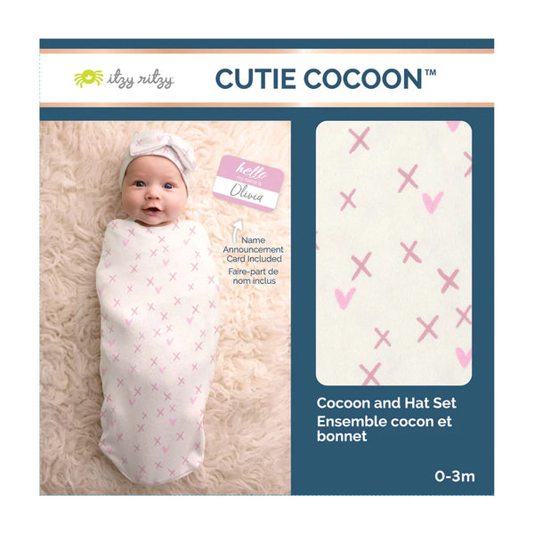 Itzy Ritzy Cutie Cocoon & Hat Set