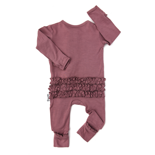 Kate Mauve Ruffled Zip