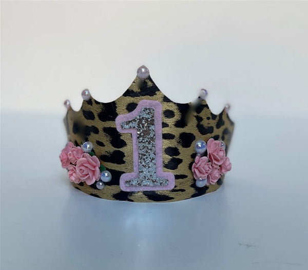 Glitter Party Crown (age 1)