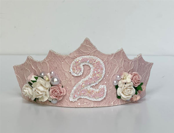 Glitter Party Crown (age 1)