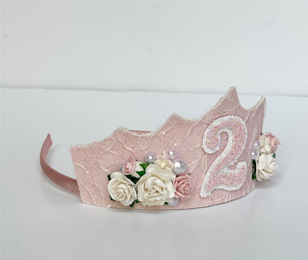 Glitter Party Crown (age 1)
