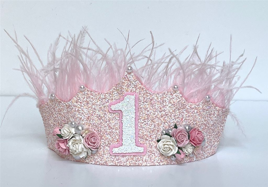 Glitter Party Crown (age 1)