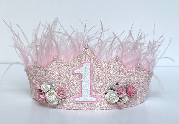 Glitter Party Crown (age 1)