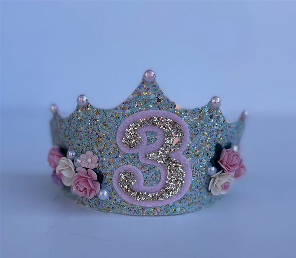 Glitter Party Crown (age 1)