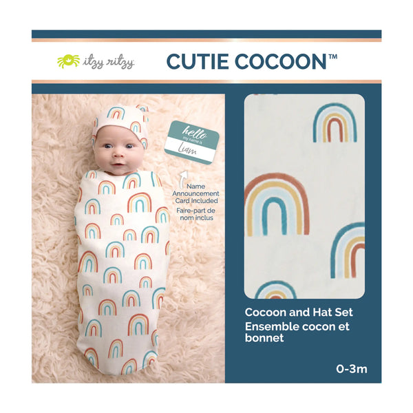 Itzy Ritzy Cutie Cocoon & Hat Set